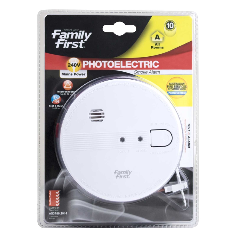 family first photoelectric smoke alarm manual