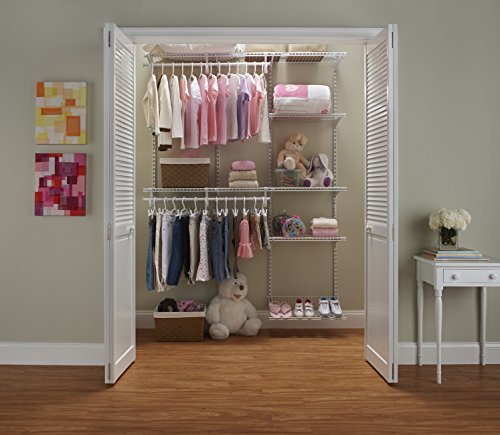 closetmaid 5 8 ft closet organizer instructions