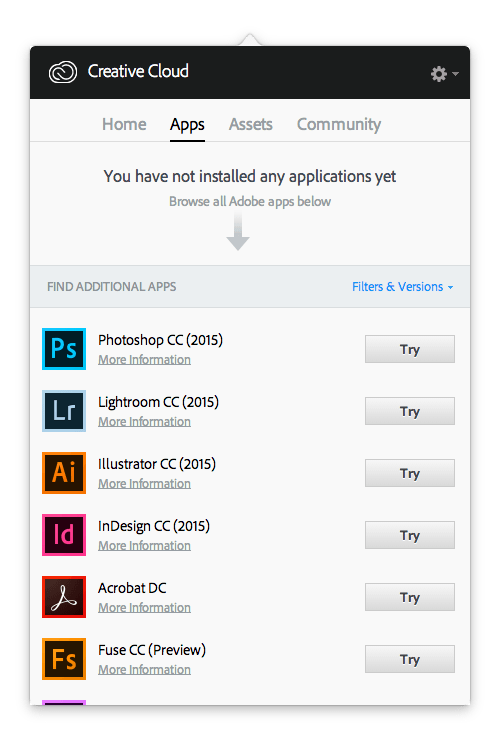 Disable adobe gc client application