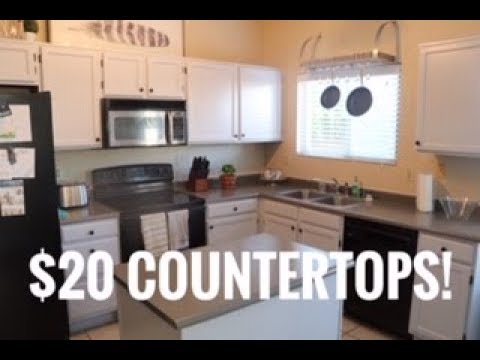 rustoleum countertop paint instructions