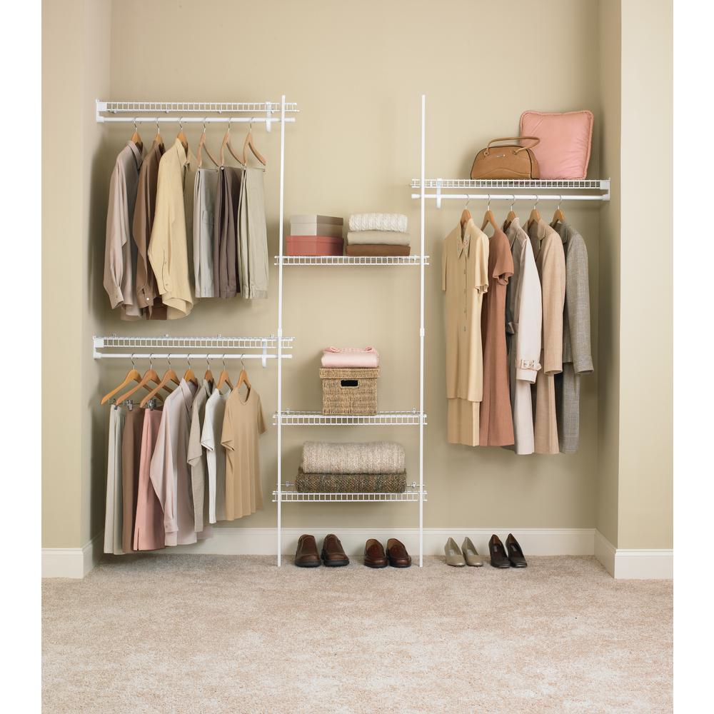 closetmaid 5 8 ft closet organizer instructions