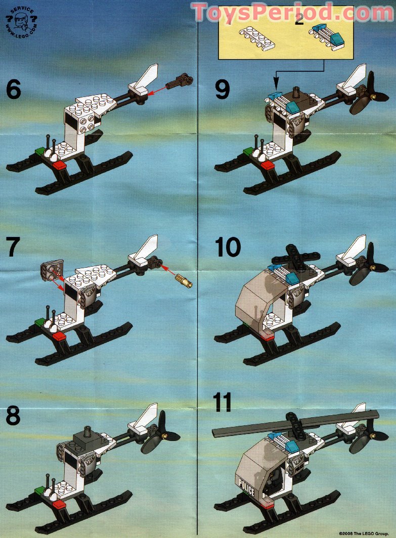 lego police atv instructions