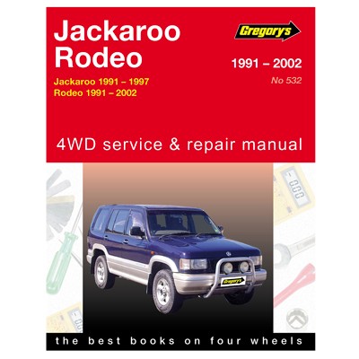 workshop manual for 1997 holden rodeo