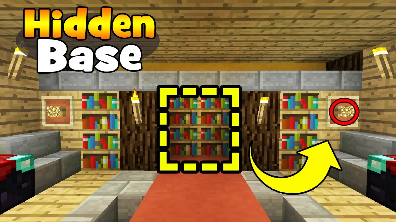 Minecraft videos how to make a secret base