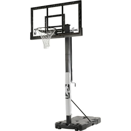 Spalding adjustable basketball hoop manual