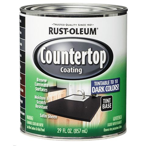 rustoleum countertop paint instructions