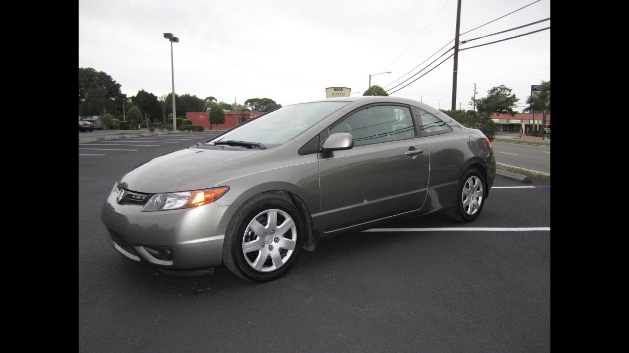 2007 honda civic lx manual coupe