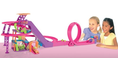 polly pocket car track instructions