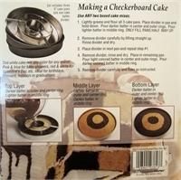 wilton checkerboard cake instructions