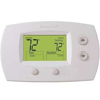 honeywell white low voltage thermostat manual