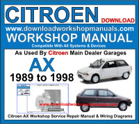 citroen c5 2009 service manual