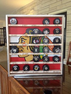 Hockey stick display case how to build