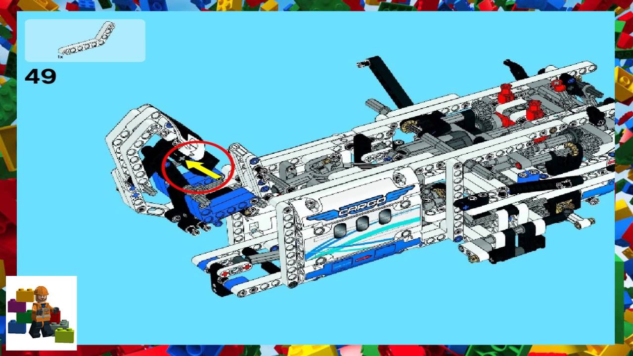 Lego technic cargo plane instructions