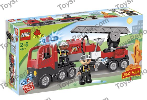 Lego duplo fire truck 4977 instructions