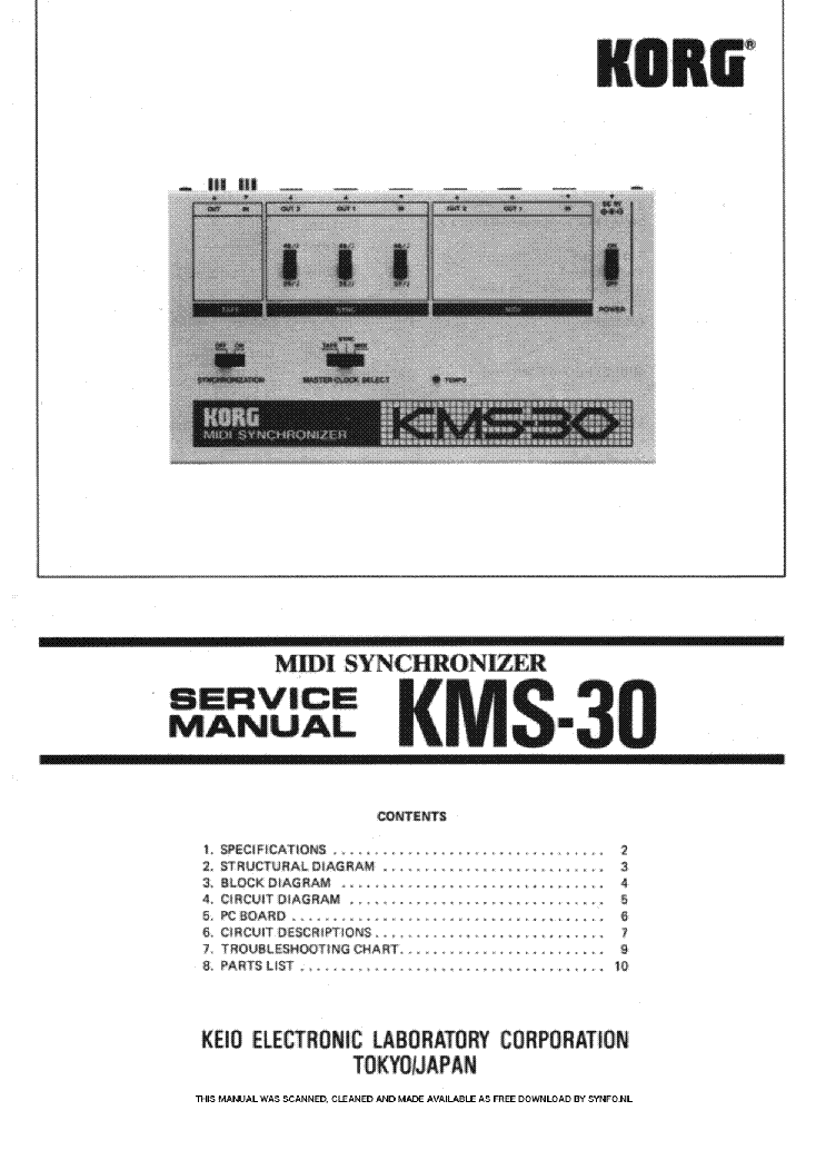 korg 01 w manual download