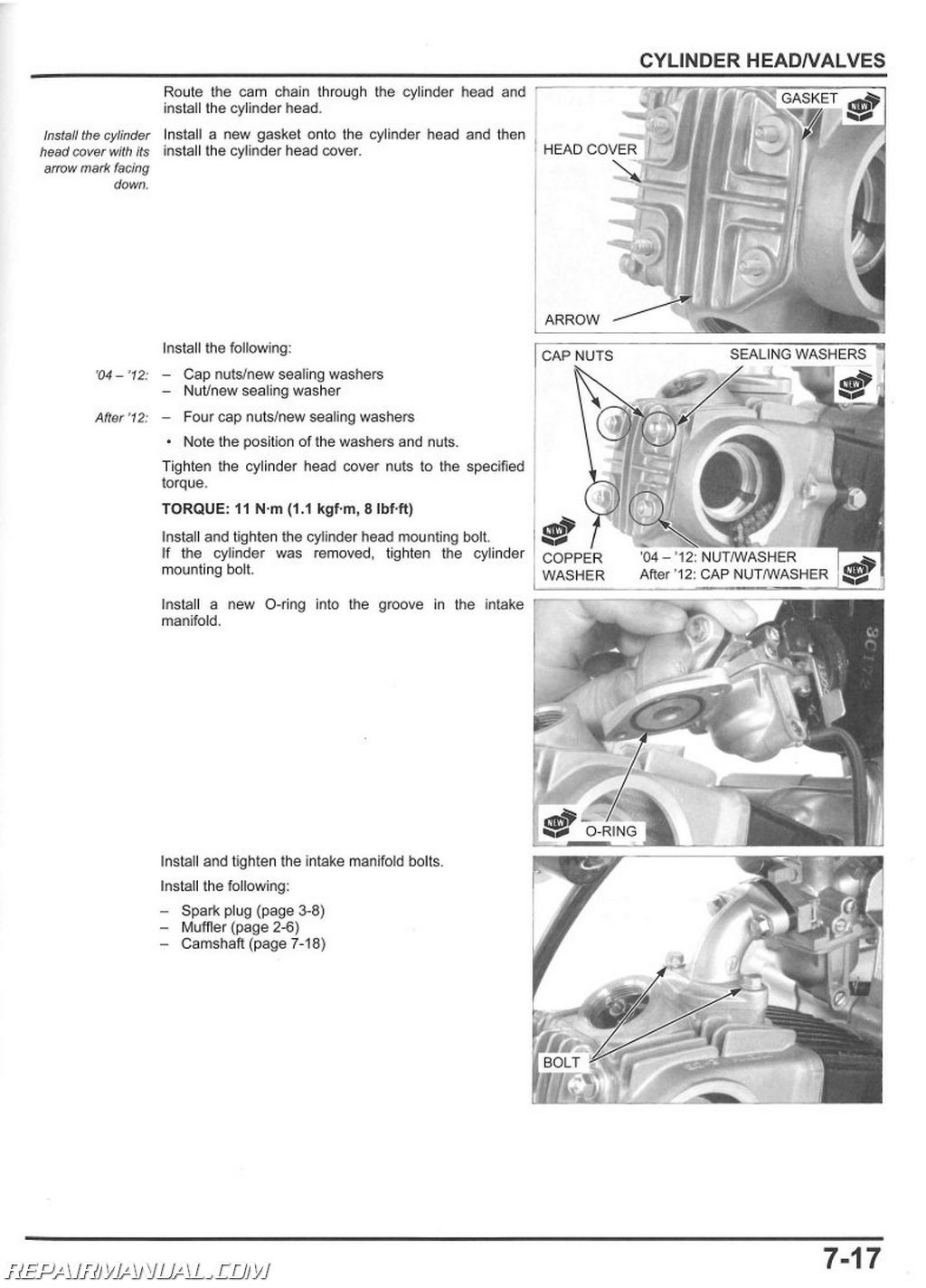 honda crf50f owners manual pdf