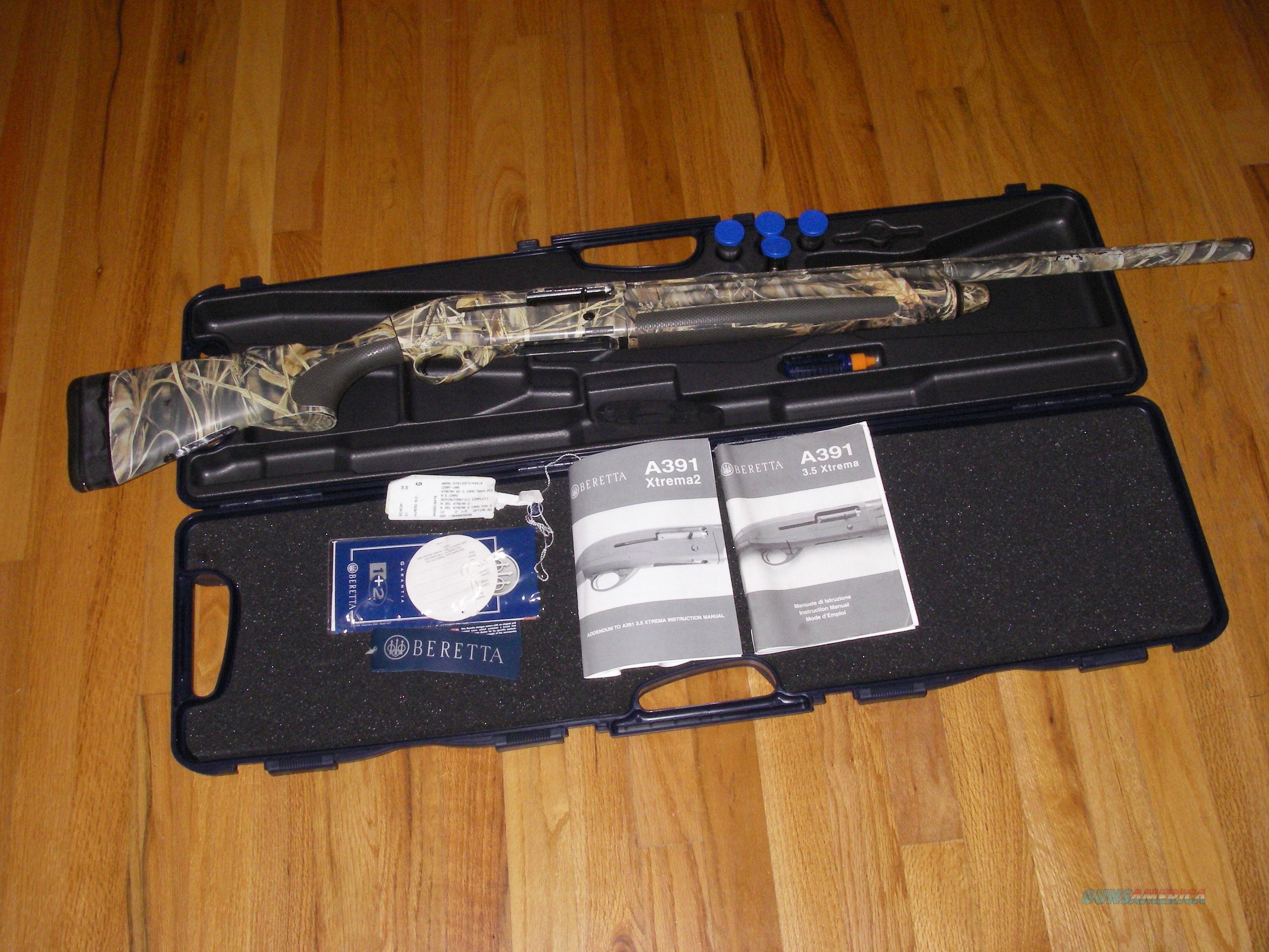 beretta a391 xtrema 2 12ga 3.5 manual