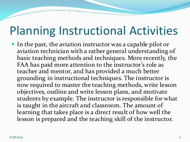 faa fundamentals of instruction