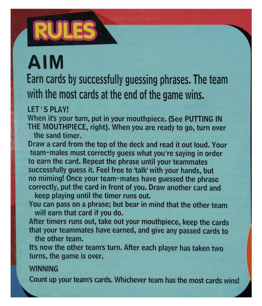 loose change card game instructions