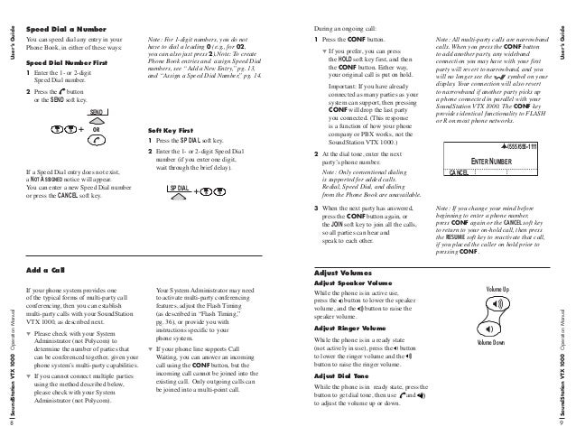 soundstation 2 instruction manual