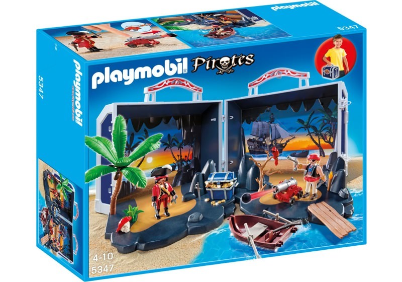 playmobil treasure chest instructions