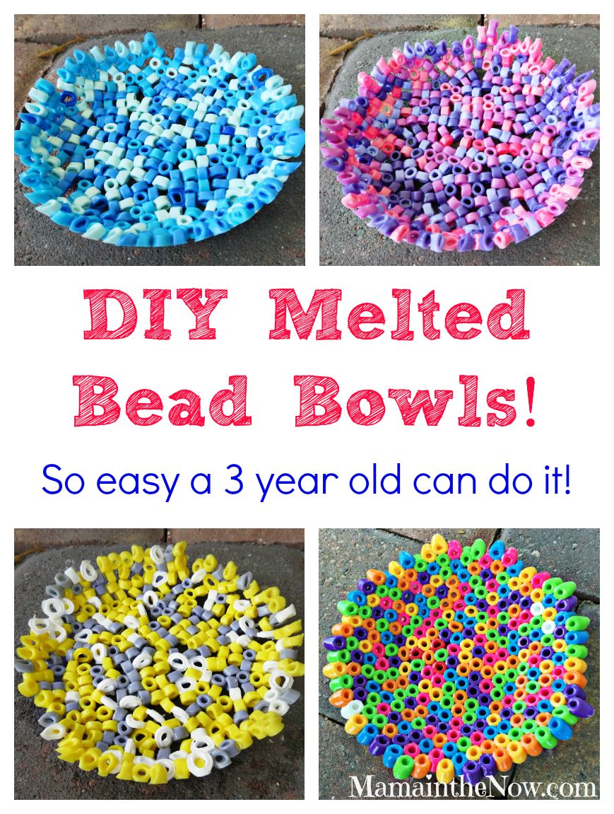 melted bead bowl instructions