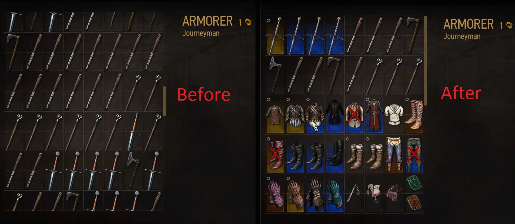 Witcher 3 how to add runes to weapons