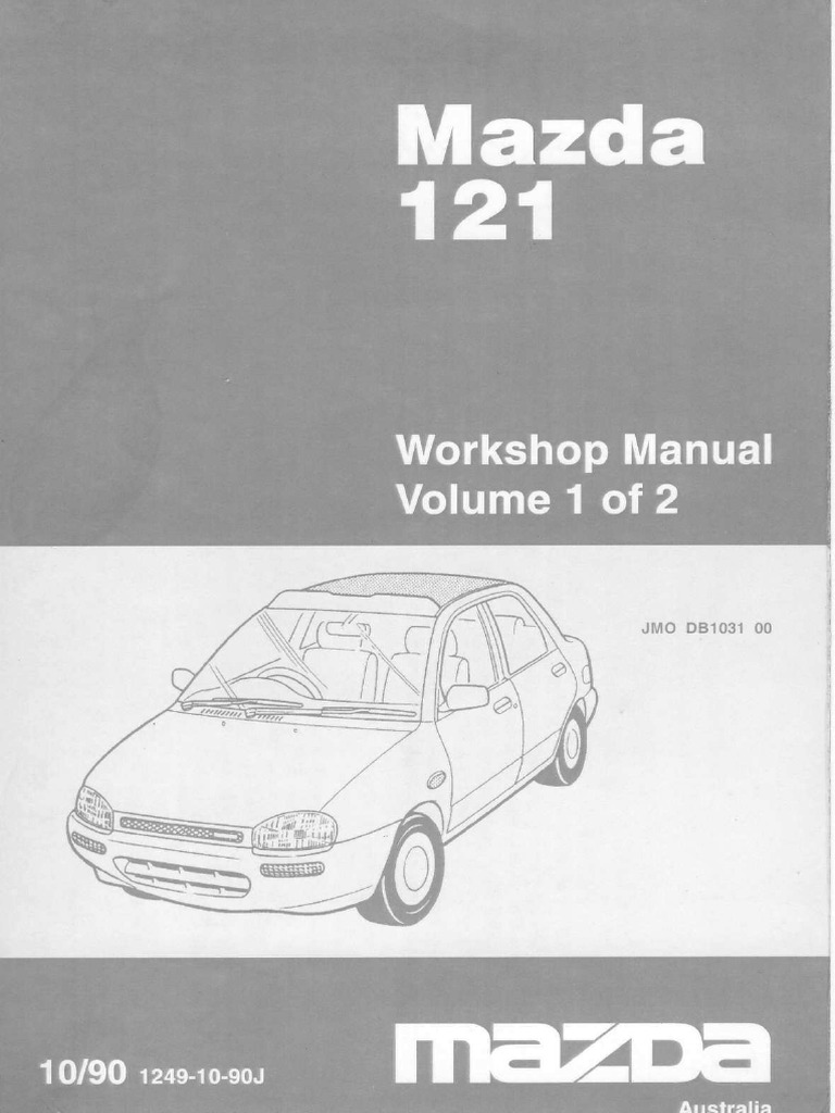 mazda demio service manual pdf free download