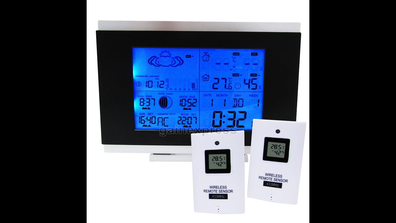 Ascot weather station instructions