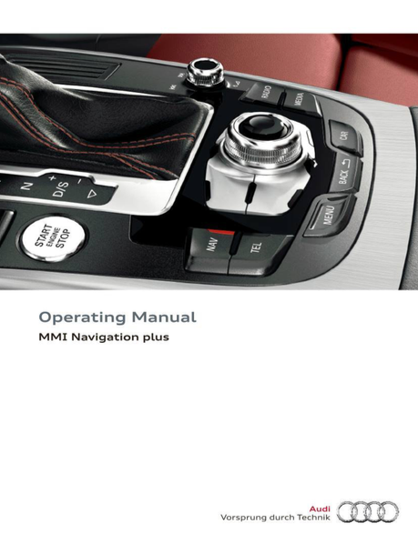 audi mmi navigation plus manual pdf