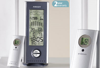 Ascot weather station instructions