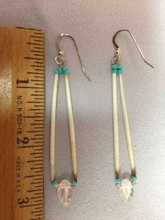 porcupine quill earring instructions