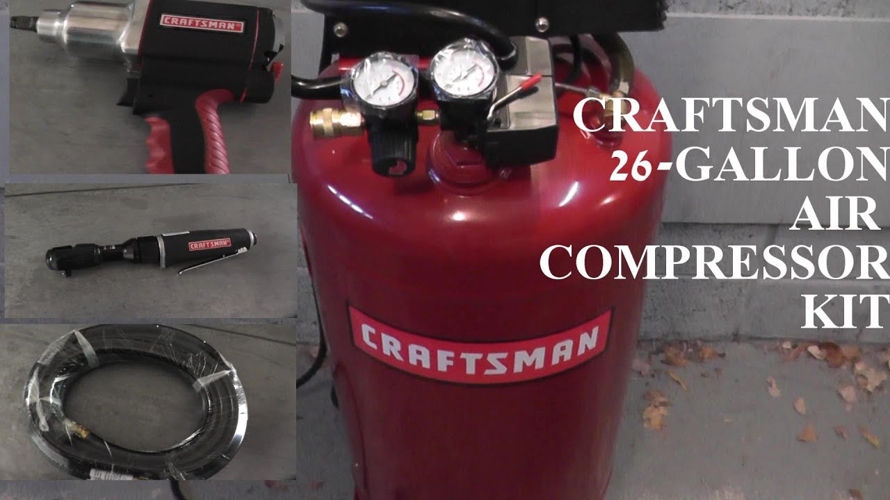 craftsman 12 gallon air compressor manual