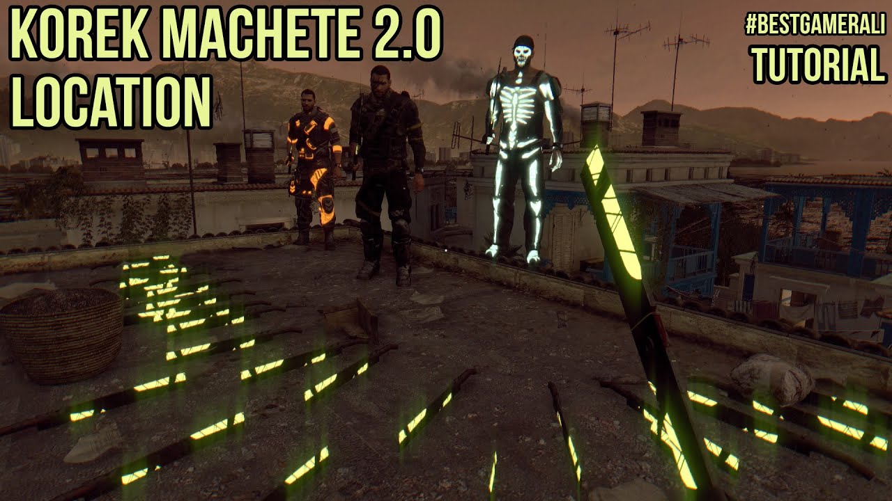 Dying light korek machete how to get