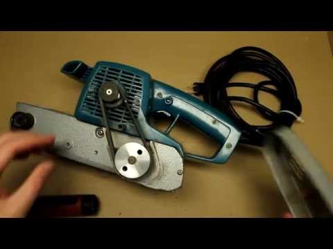 makita belt sander 9924db manual