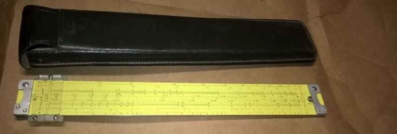 Pickett n 500 es slide rule manual