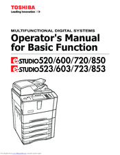 Toshiba e studio 347cs manual