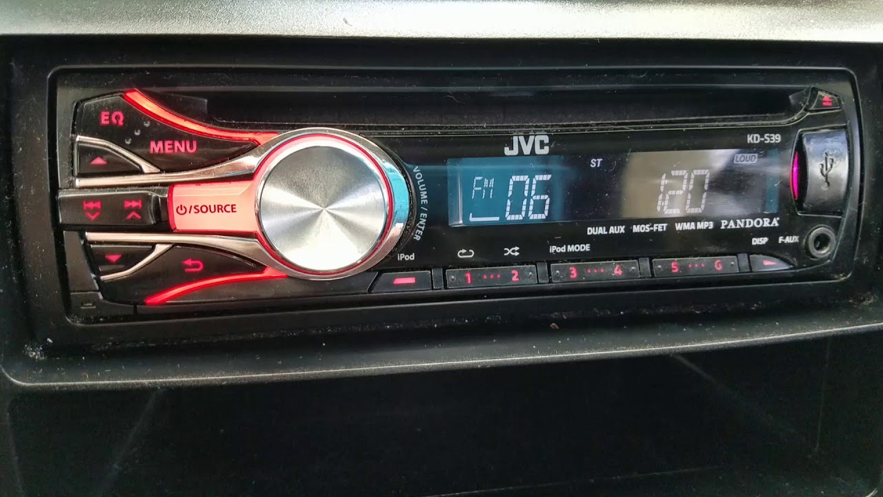 Jvc radio how to set favorites