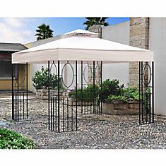 hampton bay farrington hardtop gazebo 10x12 feet manual