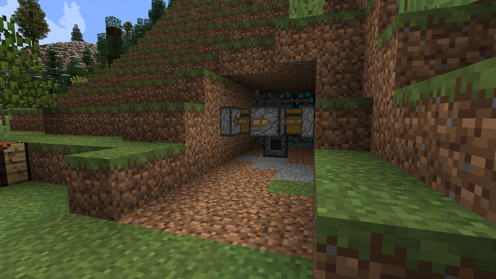 Minecraft how to build a mineshaft