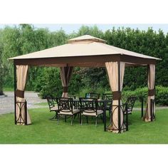 hampton bay farrington hardtop gazebo 10x12 feet manual