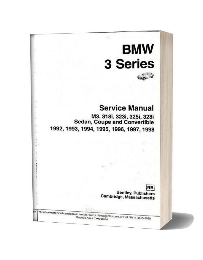 Bmw bentley manual e340