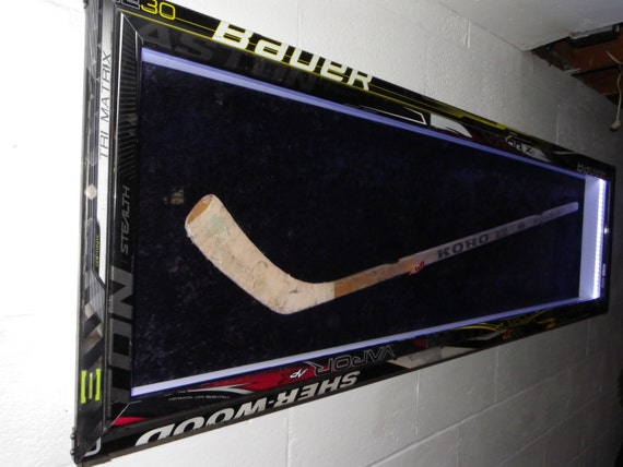 Hockey stick display case how to build