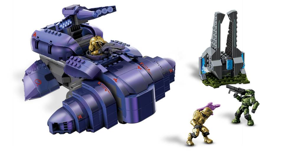 halo mega bloks wraith instructions