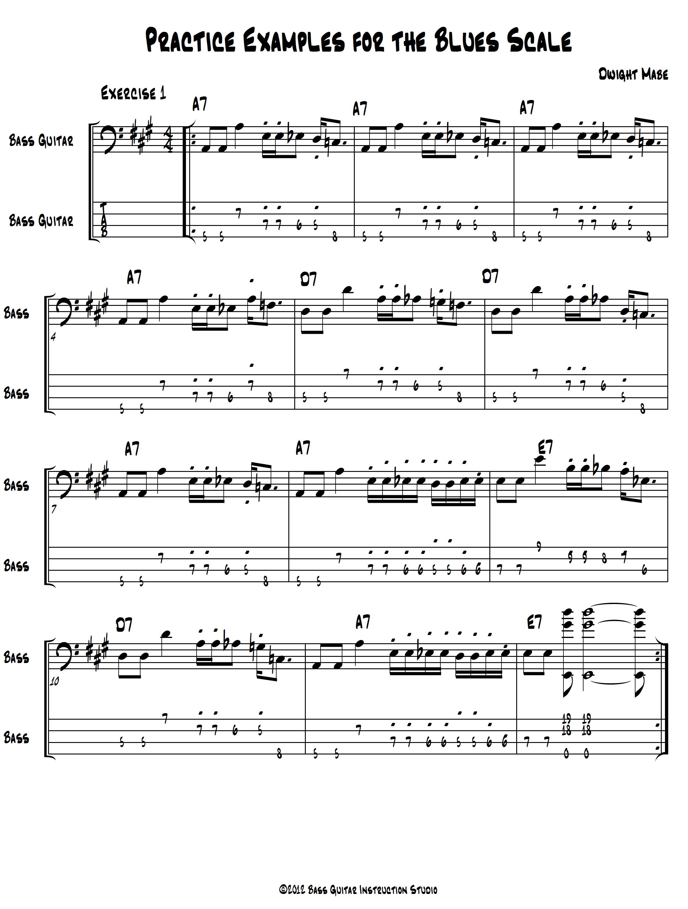 Blues guitar improvisation in e pdf