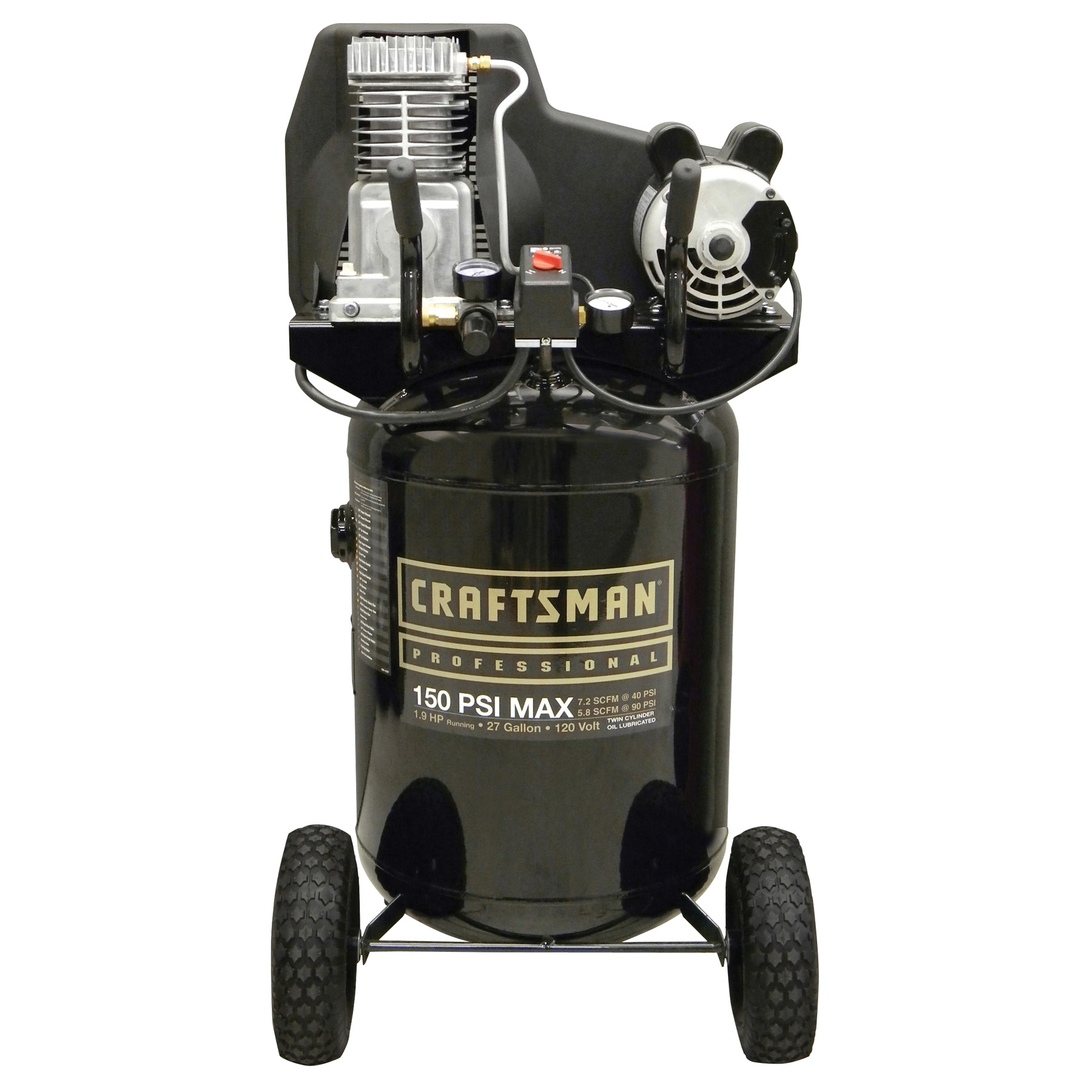 craftsman 12 gallon air compressor manual