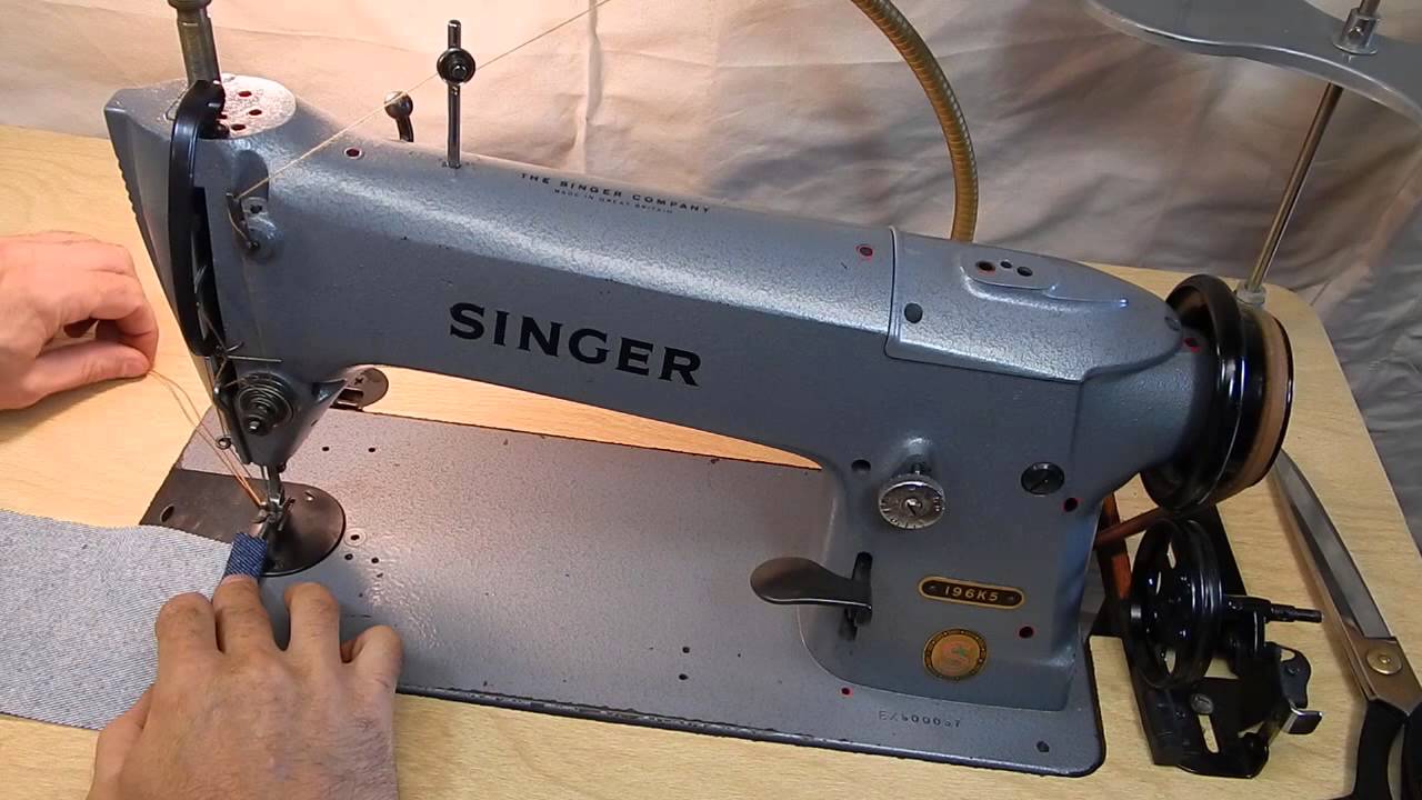 singer industrial sewing machine manual