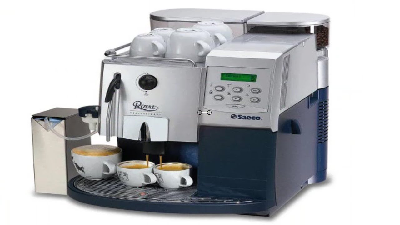 saeco royal professional coffee machine manual