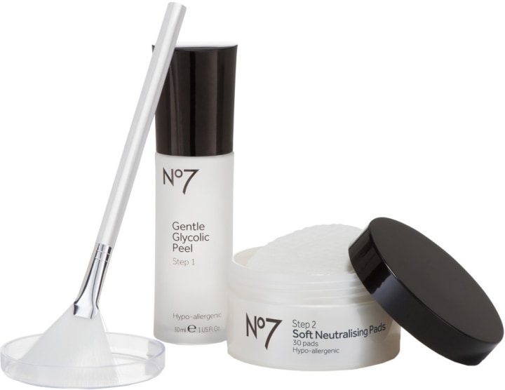 no 7 glycolic face peel instructions