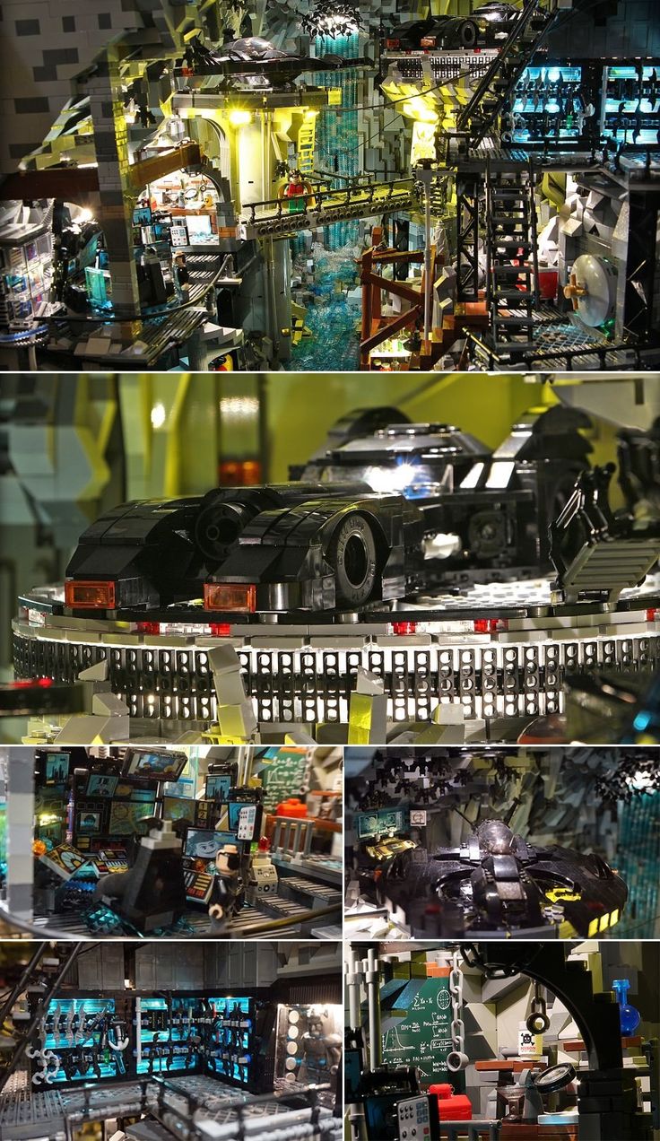 lego batcave custom instructions